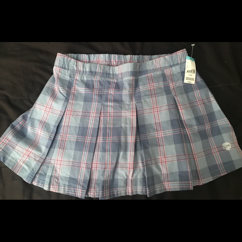 Plaid Skort